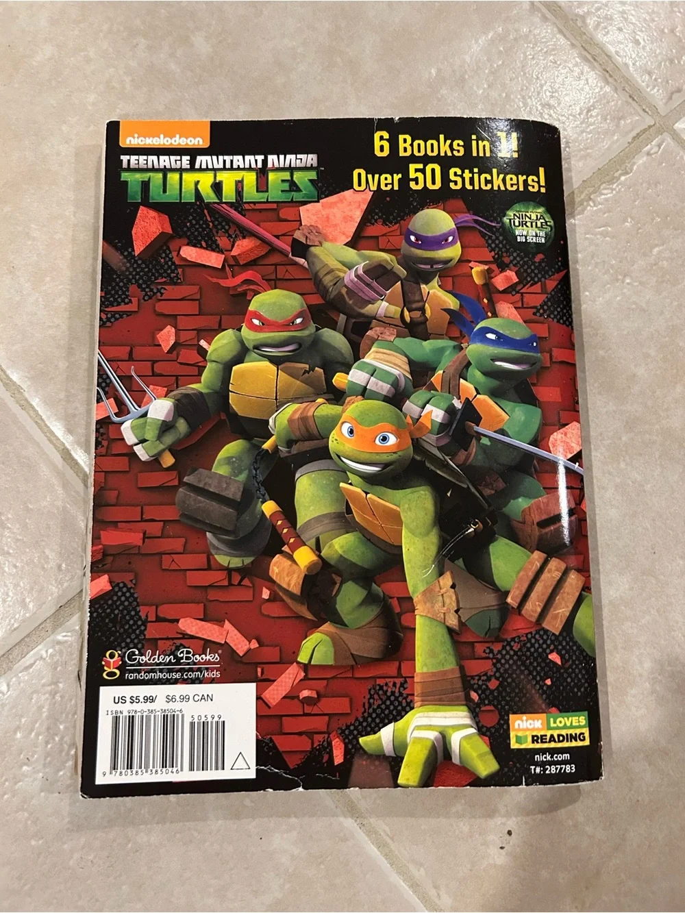 Teenage Mutant Ninja Turtles Coloring/Activity Book & Puzzle